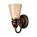 Hk-mayflower1  mayflower 1 light wall light - olde bronze