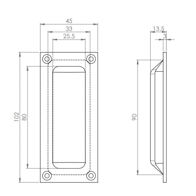 Flush Pulls