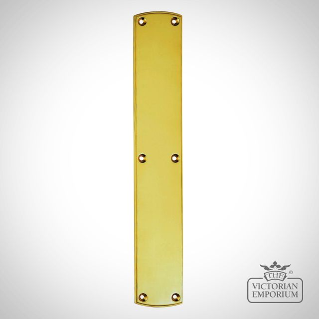 Large Brass Pushplate