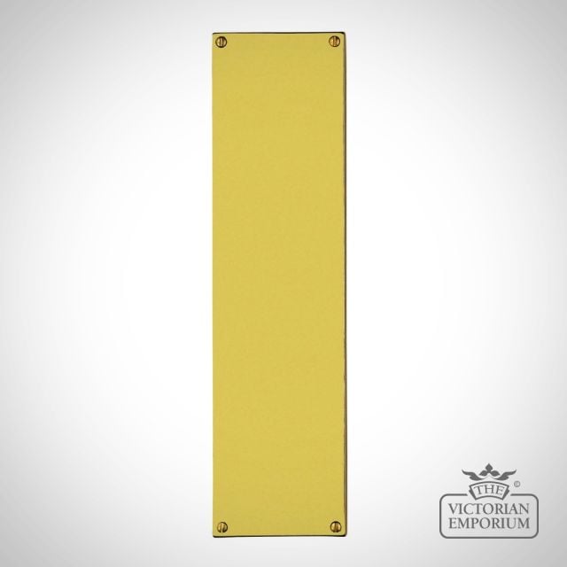 Large Plain Flat Pushplate