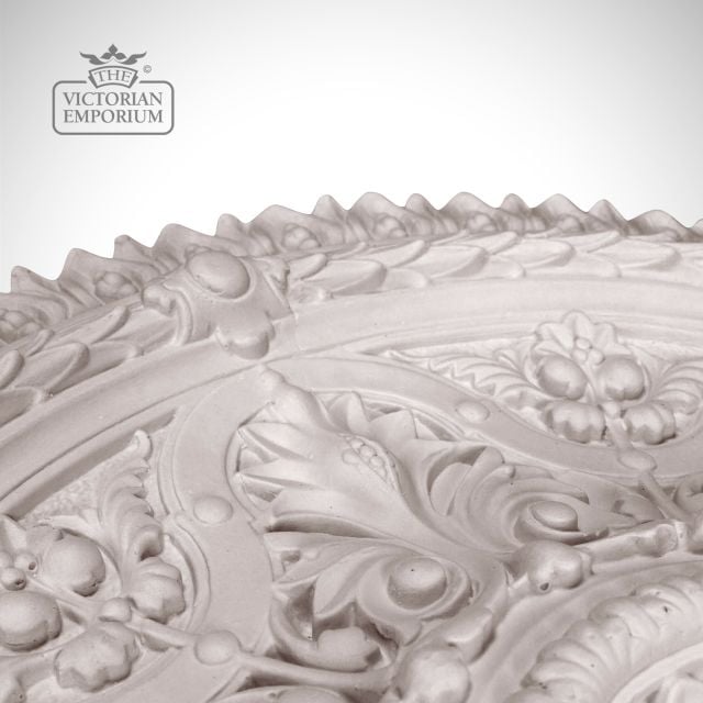 Victorian Ceiling Rose Plaster Cr37 B