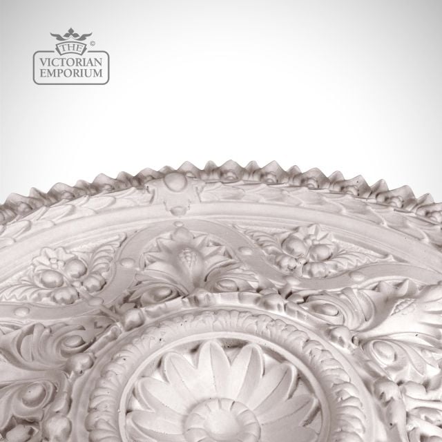 Victorian Ceiling Rose Plaster Cr37 C