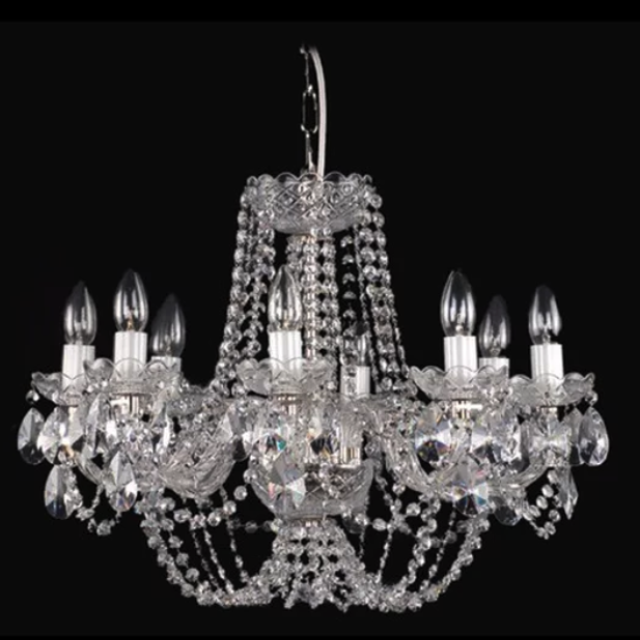 Very Traditional 8 Arm Chandelier The, Traditional Crystal Chandeliers Uk