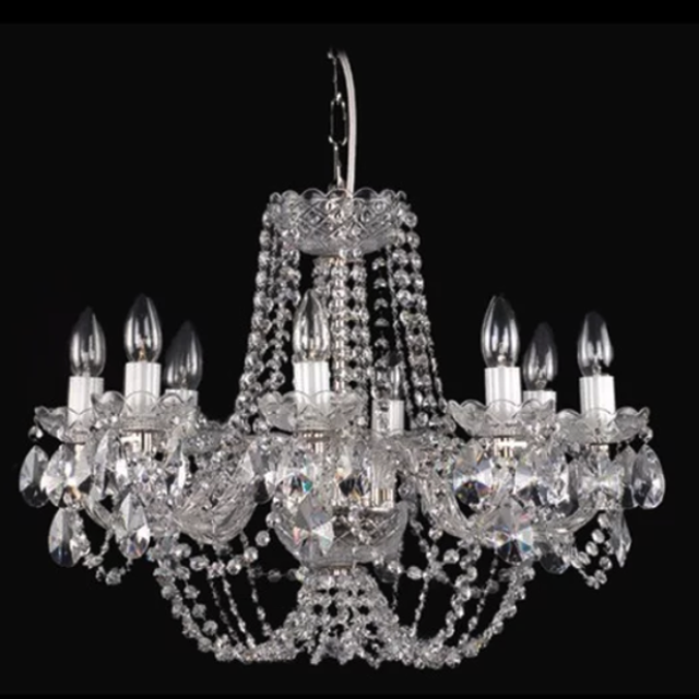 Very Traditional 8 Arm Chandelier The Victorian Emporium Very Traditional 8 Arm Chandelier The, Traditional Crystal Chandeliers Uk