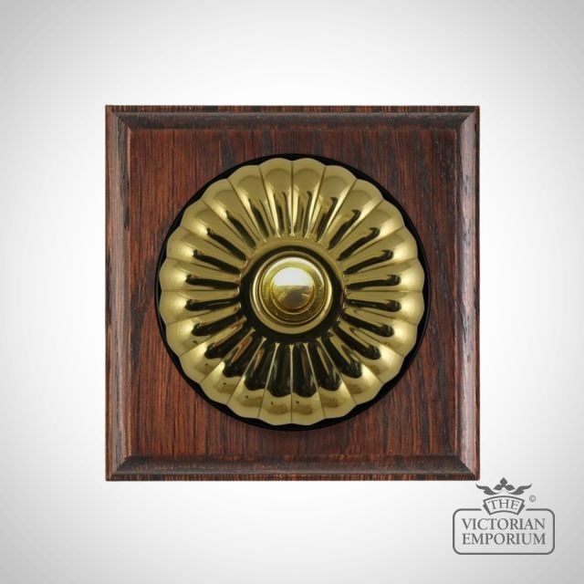 Buttonswitch Mahogany Fluteted Base