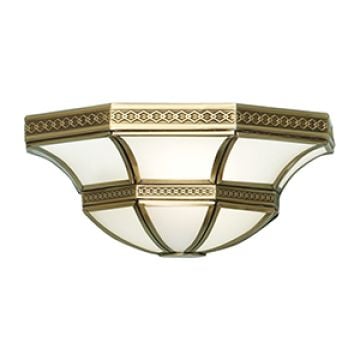Balfour Wall Light Gold And Glass 63807