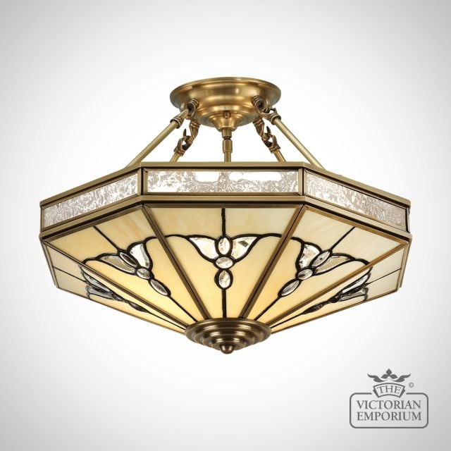 Gladstone 4 Light Semi Flush Mount Light