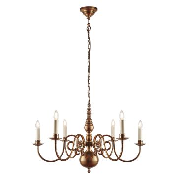 Chamberlain 6 Light Ceiling Chandelier With Our Without Shades Chandelier Pendent Lamp Classic Victorian72985