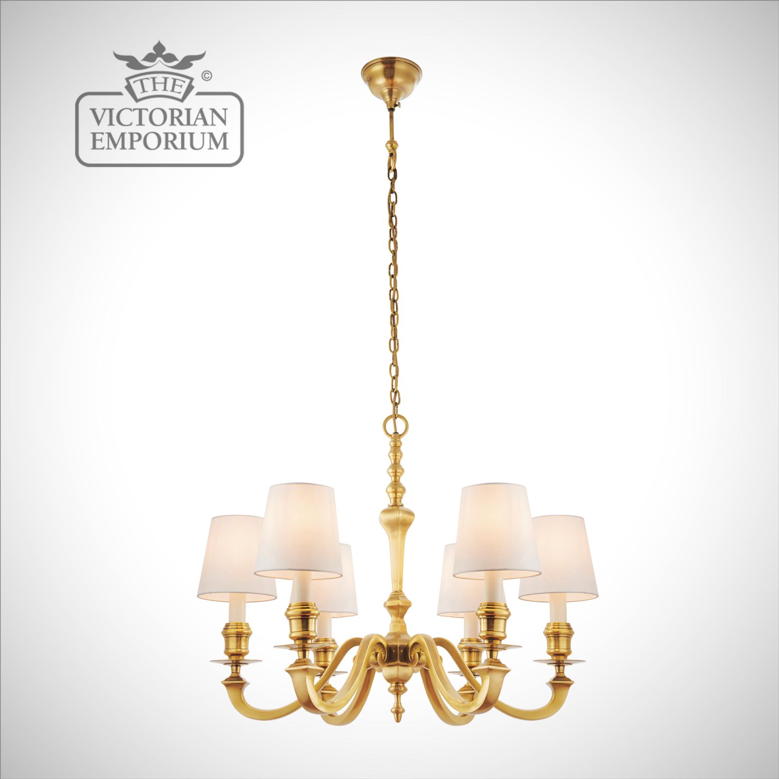 Fenbridge 6 light ceiling chandelier with our without shades