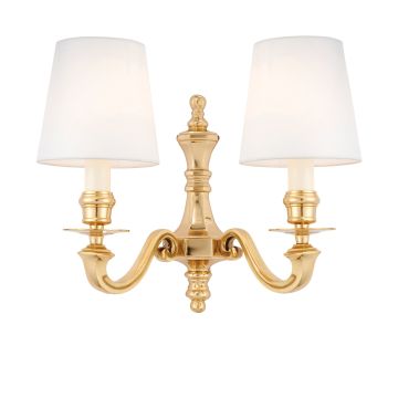 Fenbridge Twin Wall Light With Or Without Beige Shades Wall Lamp Classic Victorian74451