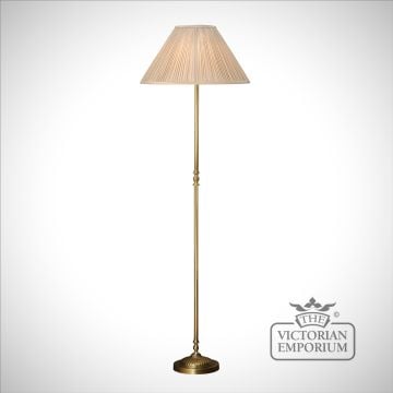 Fitzroy Georgian Style Floor Lamp With Solid Brass Fitting
