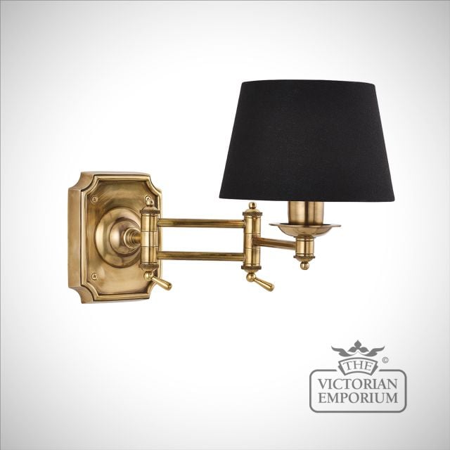 Winchester swing arm wall light