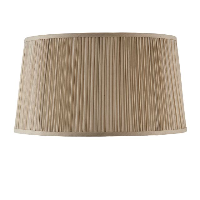 Kemp 17 inch oval lamp shade in Beige