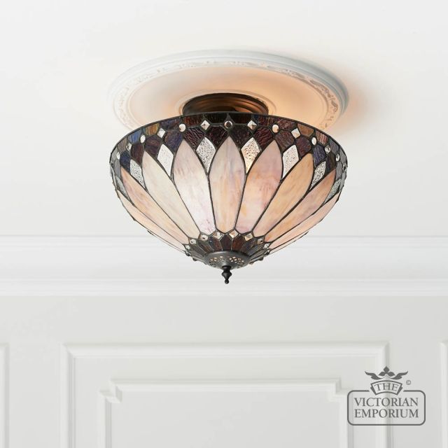 Brooklyn Semi Flush Mount Light  63978 1