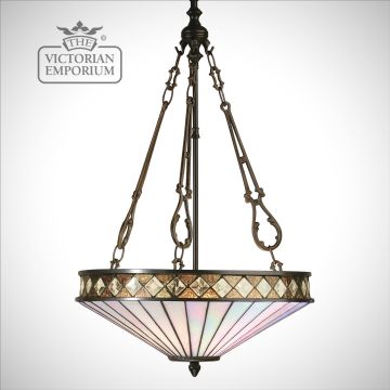 Fly Catcher Chain Hanging Tiffany Light 64146
