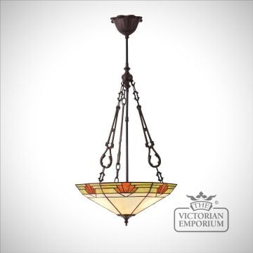 Fly Catcher Chain Hanging Tiffany Light 70739