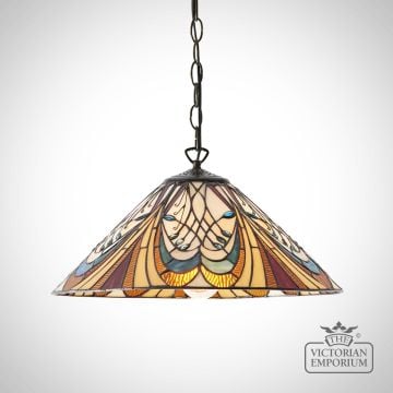 Hector Medium Tiffany Table Lamp
