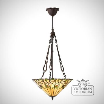 Fly Catcher Chain Hanging Tiffany Light 70741