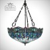 Fly Catcher Chain Hanging Tiffany Light 64074