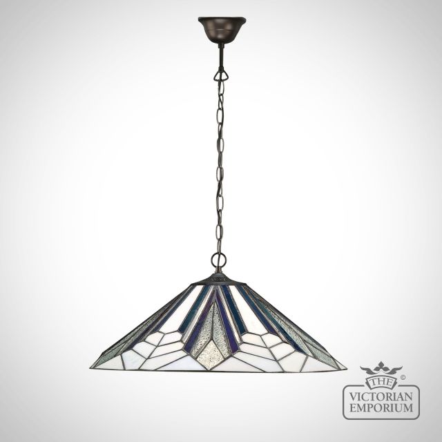 Astoria Tiffany Style Pendant Light - Medium Or Large