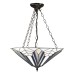 Astoria large inverted 3lt pendant fly catcher chain hanging tiffany light 63936