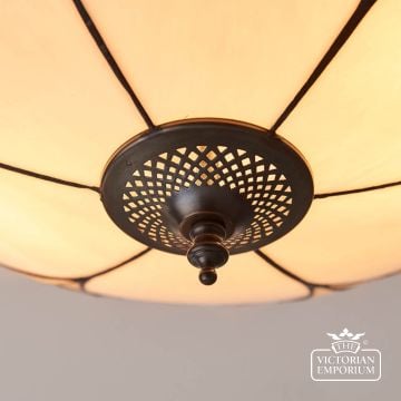 Ingram Large Tiffany Style 2 Light Flush  64182 7