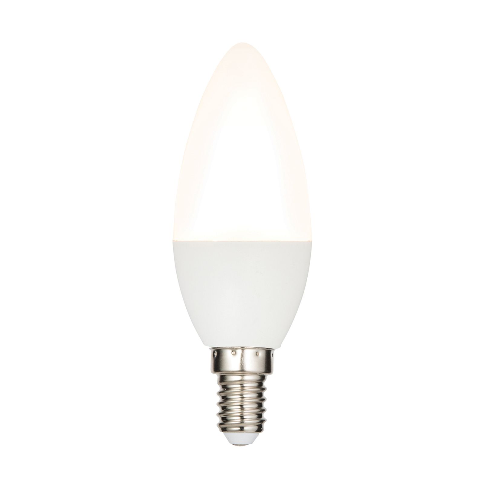 E14 LED candle dimmable 4.5W warm white