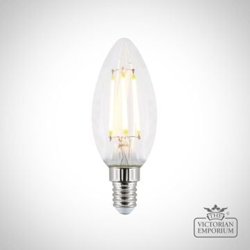 E14 4.8w Led Dimmable Candle Bulb Vintage Edison Light Bulb Lamp E27 Light Bulb Mll032