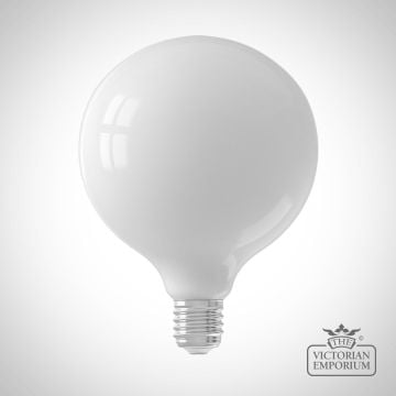 Led Milky White Globe Bulb Dimmable E27 6w 12.5cm Vintage Edison Light Bulb Lamp E27 Light Bulb Mll036