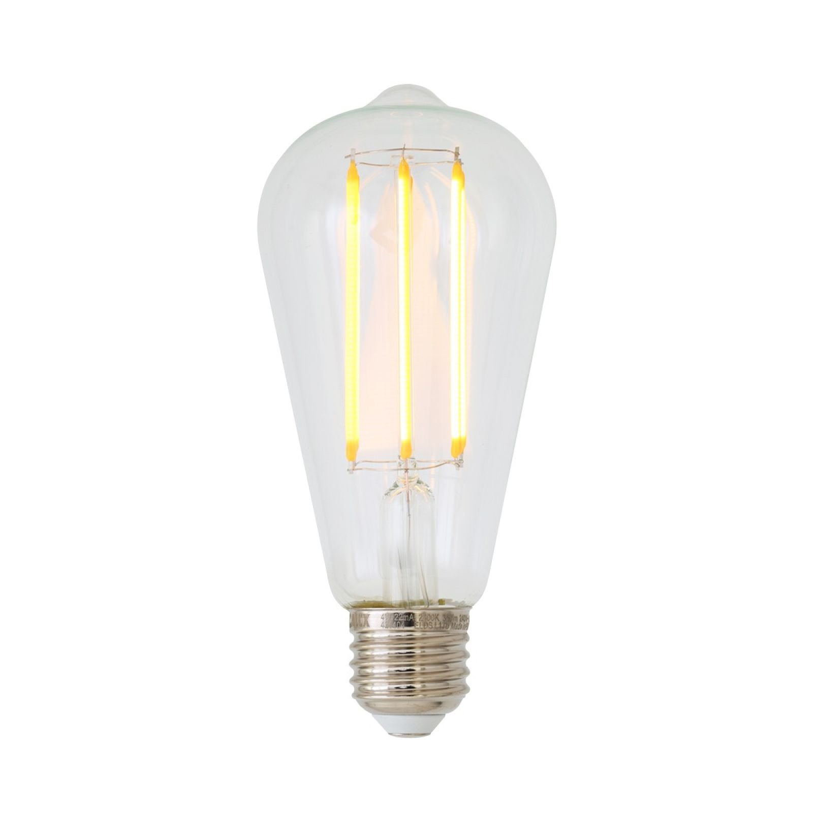 LED Teardrop Filament Bulb - Dimmable E27 4W