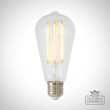 LED Teardrop Filament Bulb - Dimmable E27 4W