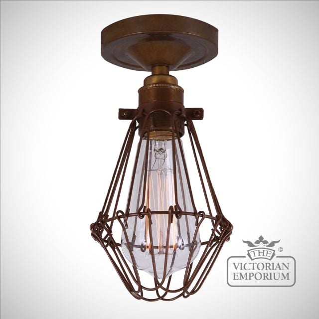 Epoch Flush Cage Ceiling Light