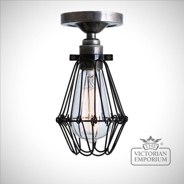 Apoch Flush Ceiling Light Antique Or Polished Brass Or Silver Mlcf21pcbrs 2