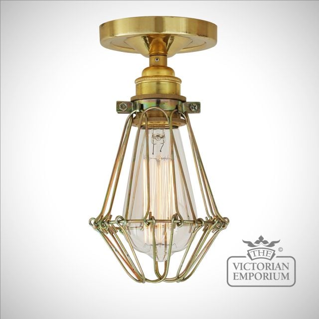 Apoch Flush Ceiling Light Antique Or Polished Brass Or Silver Mlcf21polbrs 1