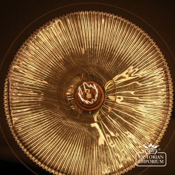 Calix Flush Ceiling Light Antique Or Polished Brass Or Silver  Mlcf20antbrs 3