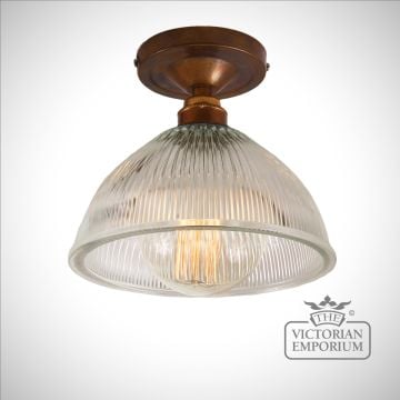 Erbil Prismatics Flush Ceiling light in a choice of finishes