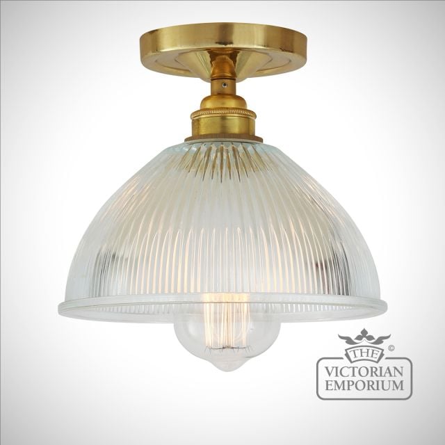 Erbil Flush Ceiling Light Antique Or Polished Brass Or Silver Mlcf19polbrs 1