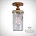 Jam-jar-flush-ceiling-light-antique-or-polished-brass-or-silver-mlcf16antbrs