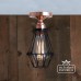 Juba Flush Ceiling Light Antique Or Polished Brass Or Silver Mlcf25polcop 1