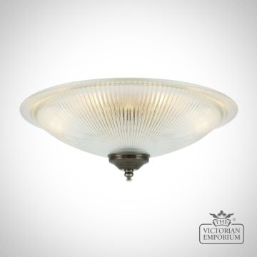 Nicosa Flush Ceiling Light Antique Or Polished Brass Or Silver Mlcf115antslv 1