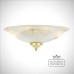 Nicosa Flush Ceiling Light Antique Or Polished Brass Or Silver Mlcf115polbrs 3