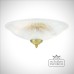 Nicosa Flush Ceiling Light Antique Or Polished Brass Or Silver Mlcf115satbrs 1