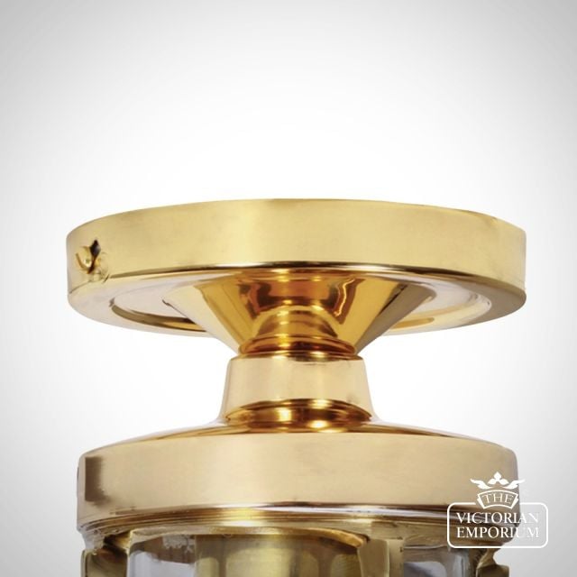 Oregon Flush Ceiling Light Antique Or Polished Brass Or Silver Mlcf105polbrs 3