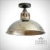 Paris Flush Ceiling Light Antique Or Polished Brass Or Silver Mlcf32antslv 2