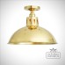Paris Flush Ceiling Light Antique Or Polished Brass Or Silver Mlcf32polbrs 1