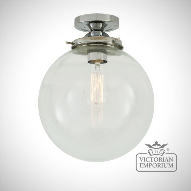 Riad Globe Ceiling Light in a choice of colours and sizes