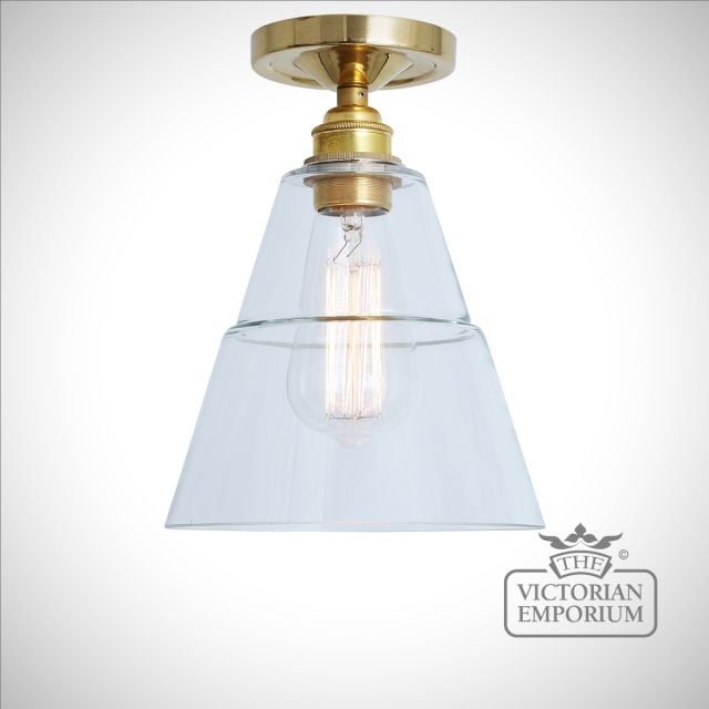 Rigale Flush Ceiling Light Antique Or Polished Brass Or Silver Mlcf15polbrs 1