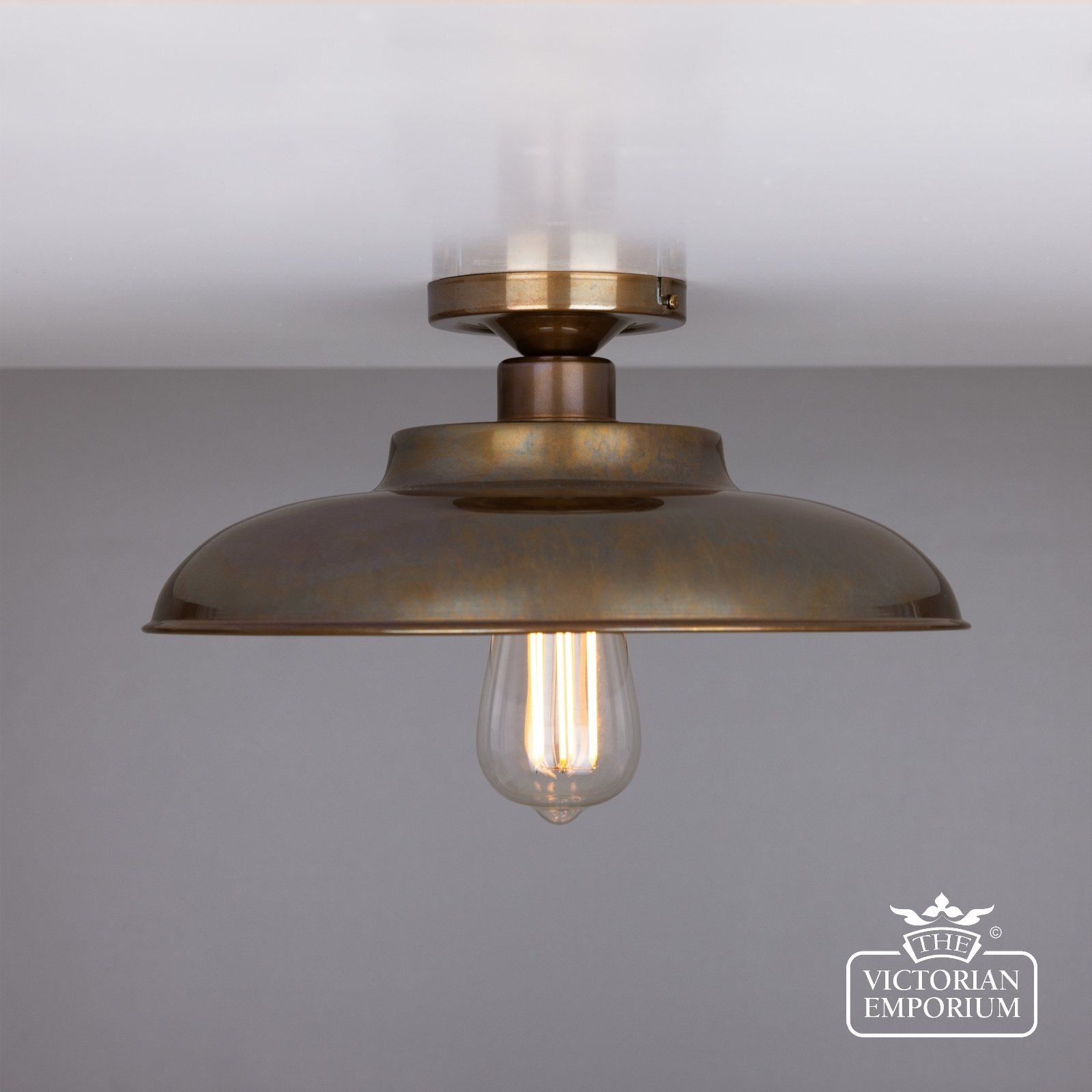 Tela Flush Ceiling Light in a choice of finishes