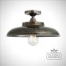 Telal Flush Ceiling Light Antique Or Polished Brass Or Silver Mlcf31antslv 1