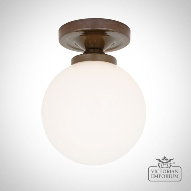 Younde Flush Ceiling Light in a choice of finishes